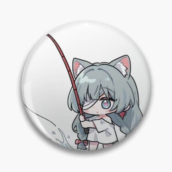 Item preview, Wuthering Waves Chibi Phrolova Fishing designed and sold by KomiArts.