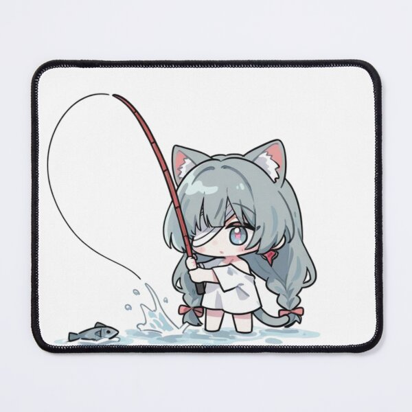 Item preview, Wuthering Waves Chibi Phrolova Fishing designed and sold by KomiArts.