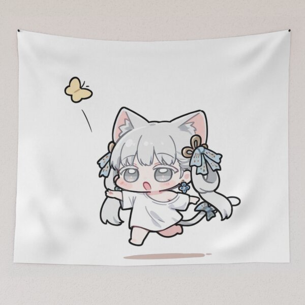 Item preview, Wuthering Waves Chibi Jinshi Catching Butterflies designed and sold by KomiArts.