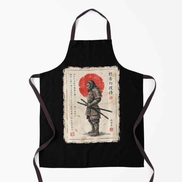 Artikelvorschau, Bigfoot Samurai Japanische Schriftrolle entworfen und verkauft von nryum.