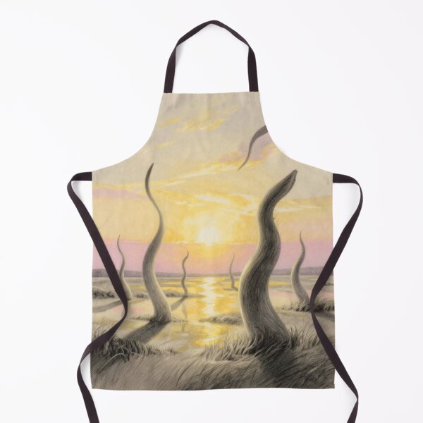 Item preview, Surreal Golden Hour – A dreamlike landscape with light poetry and floating forms in a warm glow designed and sold by FotoworldEdel.