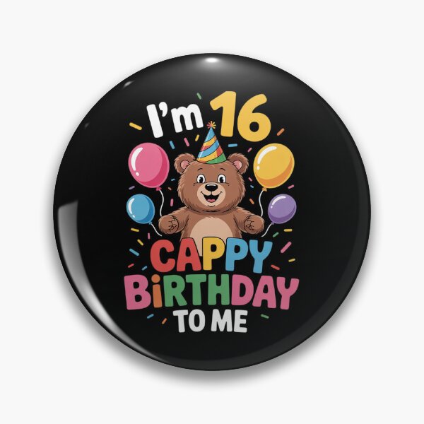 Item preview, 16th Birthday Cool Capybara Lover Cappy Birthday 16 Years  designed and sold by joyouartArt.