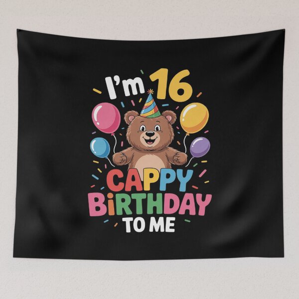 Item preview, 16th Birthday Cool Capybara Lover Cappy Birthday 16 Years  designed and sold by joyouartArt.