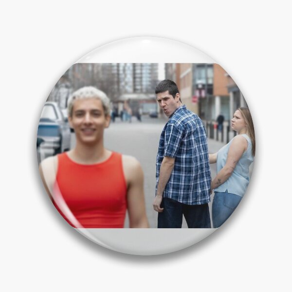 Item preview, slushy noobz distracted boyfriend meme hamzah Martin mandy designed and sold by plantrobert.