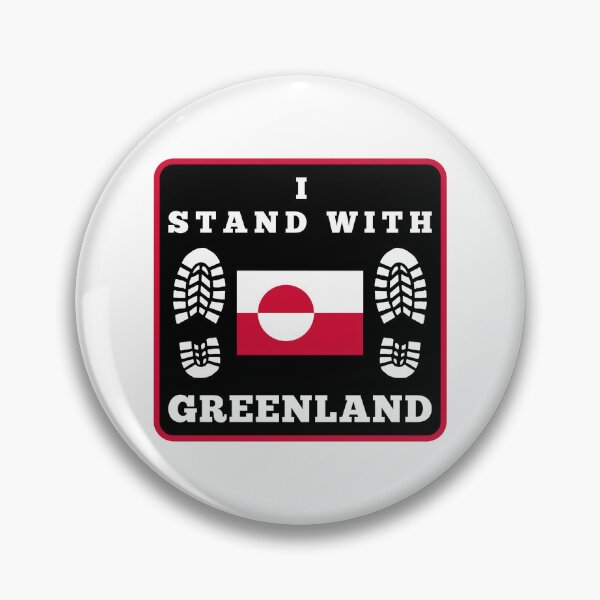 Item preview, I STAND WITH GREENLAND designed and sold by fetch-it-studio.