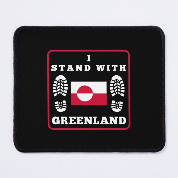 Item preview, I STAND WITH GREENLAND designed and sold by fetch-it-studio.
