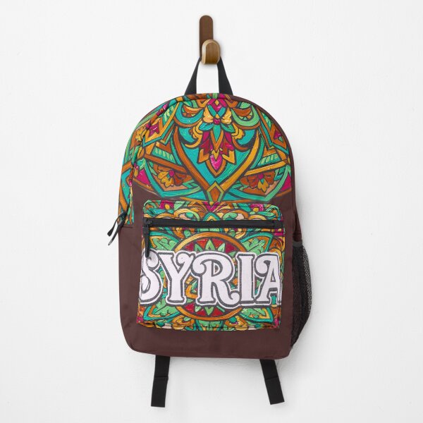 Item preview, Syria, mandala, colourful, oil paint designed and sold by Lilja888.