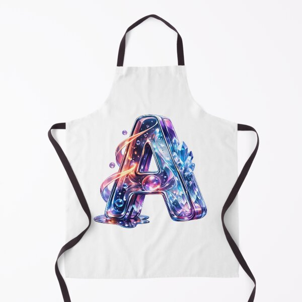 Item preview, 3D Galaxy Letter A Crystal designed and sold by Lilou Art Shop.