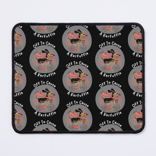 Item preview, Off to Cause A Kerfuffle Dachshund Gifts For Dog Lovers designed and sold by Diodak.