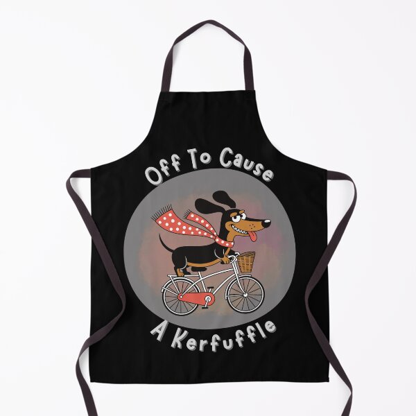 Item preview, Off to Cause A Kerfuffle Dachshund Gifts For Dog Lovers designed and sold by Diodak.