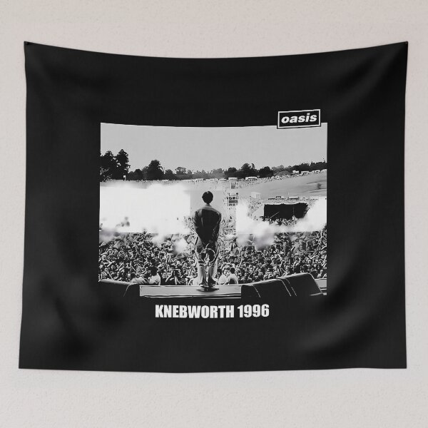 Item preview,  Knebworth 1996 Concert O A S I S Black And White designed and sold by Rambograph ⭐⭐⭐⭐⭐.