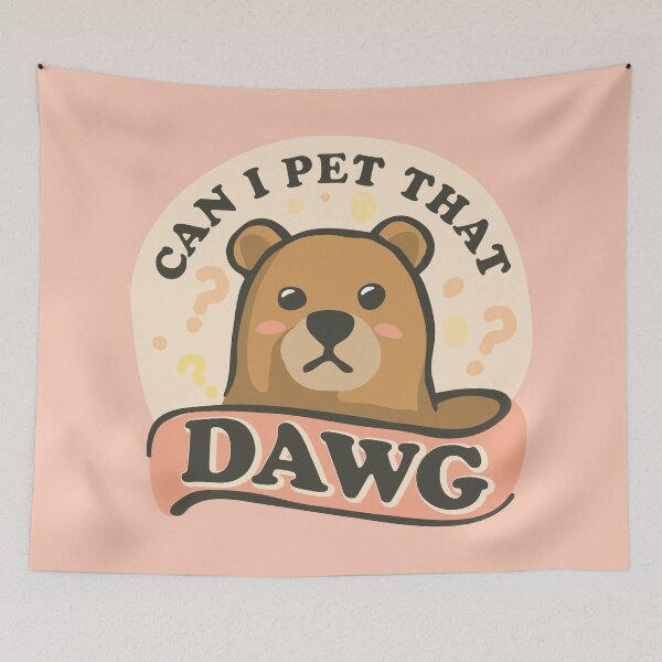Item preview, Can I pet that dawg | Classic meme funny kid designed and sold by MamSelle.
