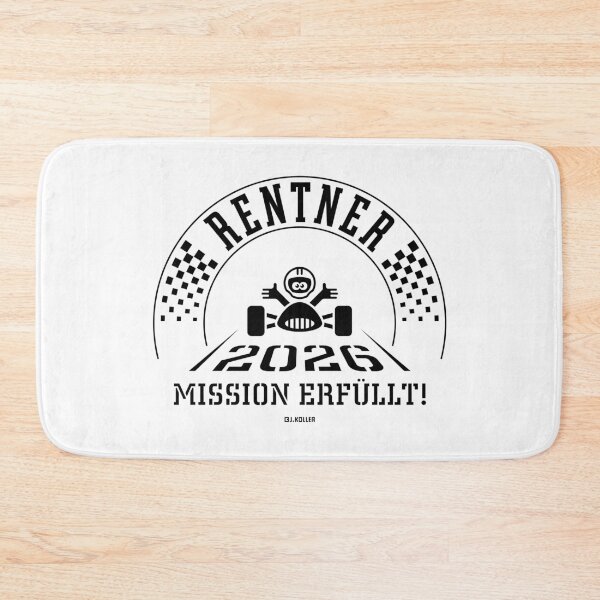 Item preview, Retirees 2026 – Mission Accomplished (Retirement / Retirement / Finish Line / Black) designed and sold by Roderix.