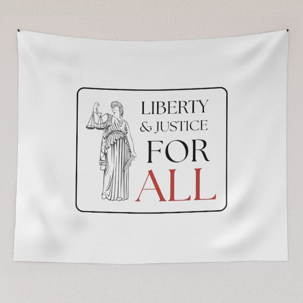 Item preview, Liberty & Justice designed and sold by wheelhouse-arts.