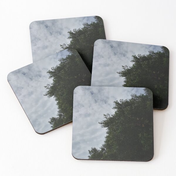 Item preview, GREEN TREE & CLOUDS designed and sold by ArtbyMaryland.