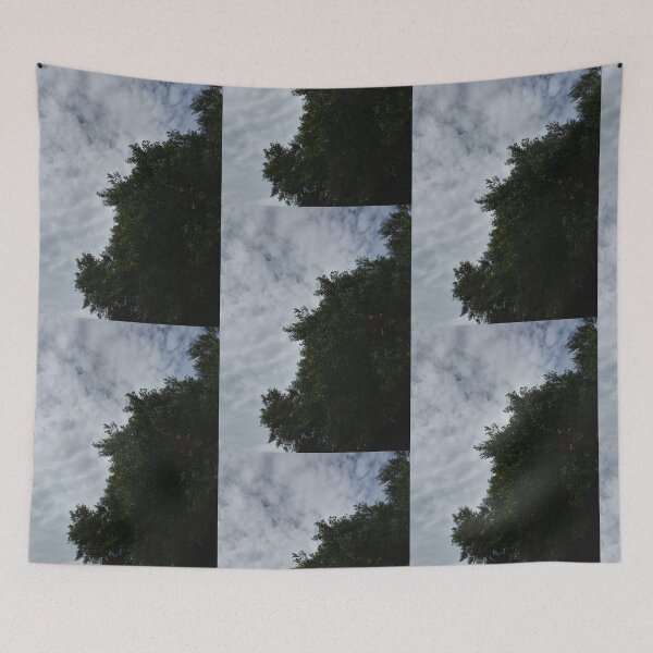 Item preview, GREEN TREE & CLOUDS designed and sold by ArtbyMaryland.