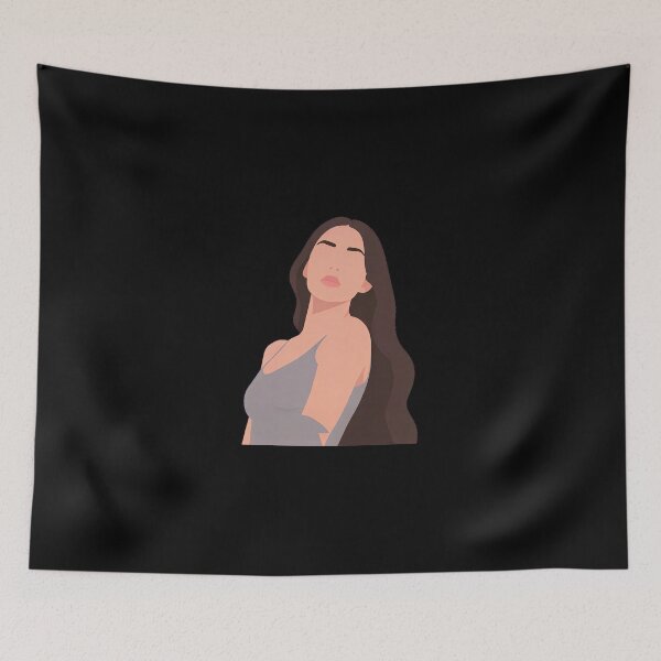 Item preview, Madison Beer Lineless Illustration designed and sold by dsxclothing.
