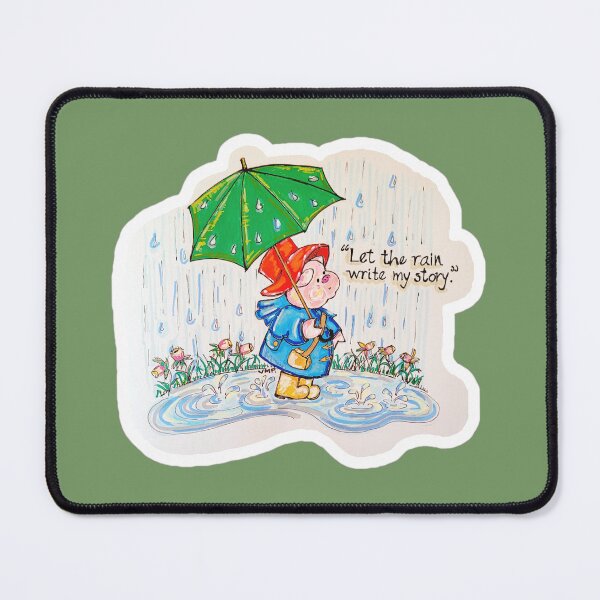 Item preview,         Walking in the rain.  designed and sold by Viridiana Martinez Preza.