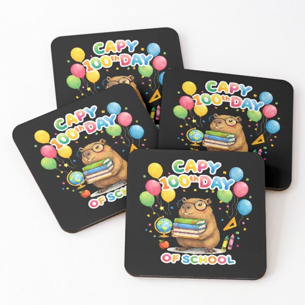 Item preview, Capy 100 Days of School designed and sold by LunaMagicStudio.