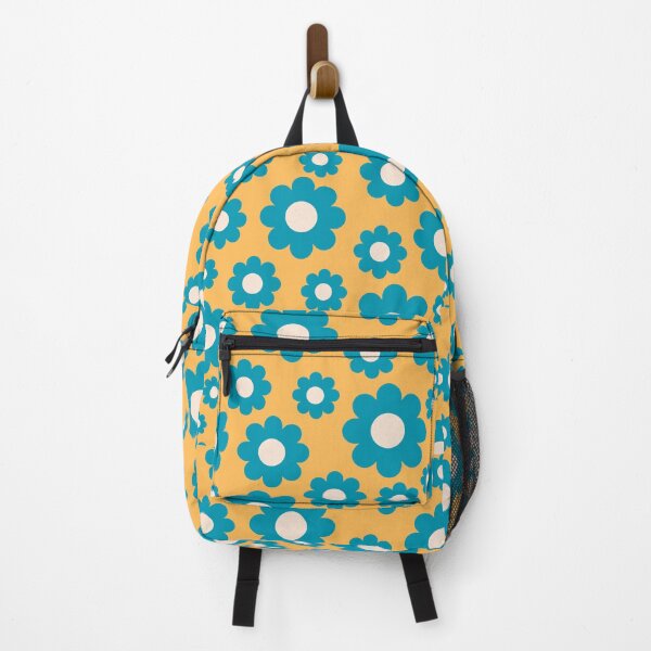 Item preview, Blue Floral Pattern, Yellow Floral Artwork designed and sold by Art Shimmers.