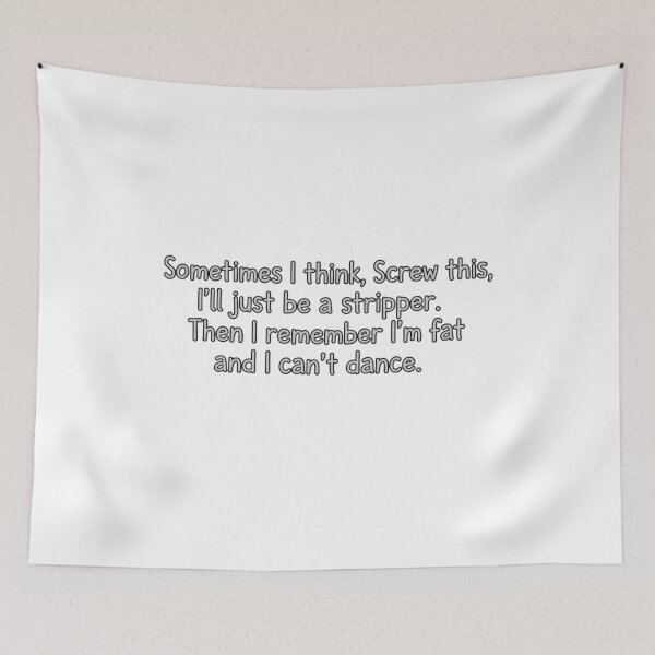 Item preview, When you dream, self deprecating, reality, funnyfits70, Humor, Funny, retro, vintages, funny quotes, animal humor, designed and sold by FunnyFits70.