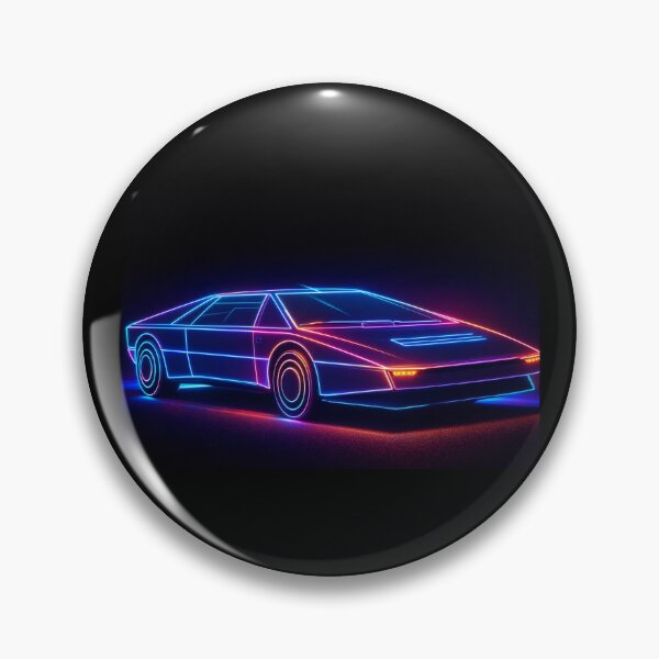 Item preview, retro concept car designed and sold by TEEJAMBOREE.