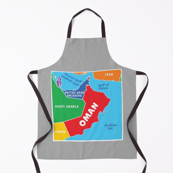 Item preview, Oman Map Art - Minimalist Middle East Travel & Heritage designed and sold by mashmosh.