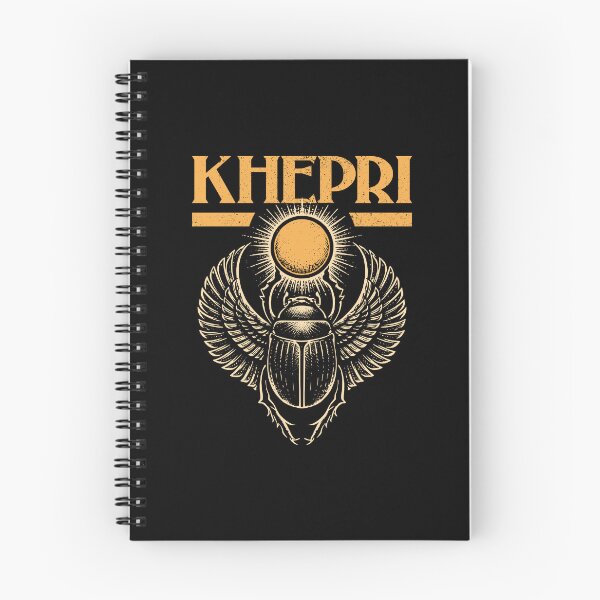 Aperçu de l'œuvre Khépri, dieu égyptien, scarabée, emblème solaire créée et vendue par MehMerchTees.
