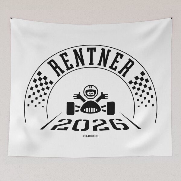 Item preview, Pensioners 2026 (Pension / Retirement / Finish line / Black) designed and sold by Roderix.