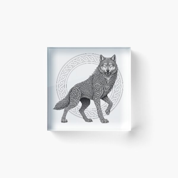 Item preview, Celit Guardian Wolf designed and sold by Erin-Vows.