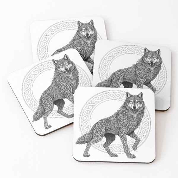 Item preview, Celit Guardian Wolf designed and sold by Erin-Vows.