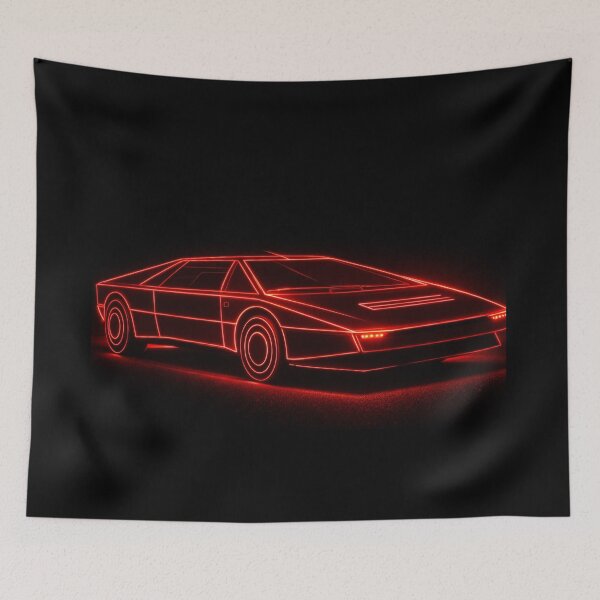 Item preview, retro concept car designed and sold by TEEJAMBOREE.
