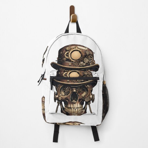 Item preview, Steam Punked Skull design 1 on white background designed and sold by Elizabeth-Banks.
