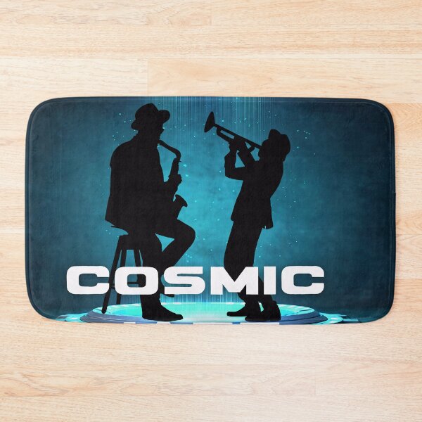 Item preview, Cosmic Jazz Session | Retro Futuristic Music Art designed and sold by Adappai.