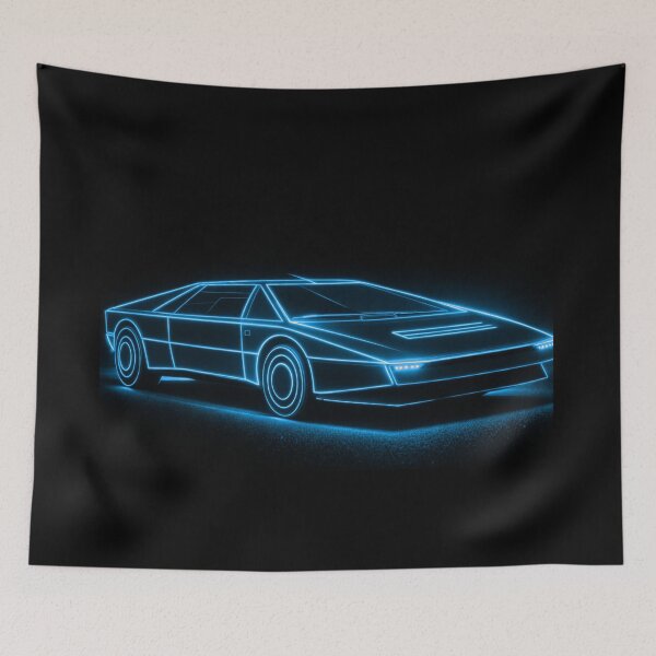 Item preview, retro concept car designed and sold by TEEJAMBOREE.