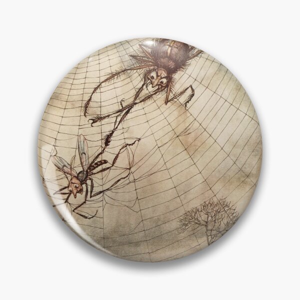Item preview, Arthur Rackham - Aesop's Fables 1912 - Gnat & the Lion designed and sold by Grand Illusions.