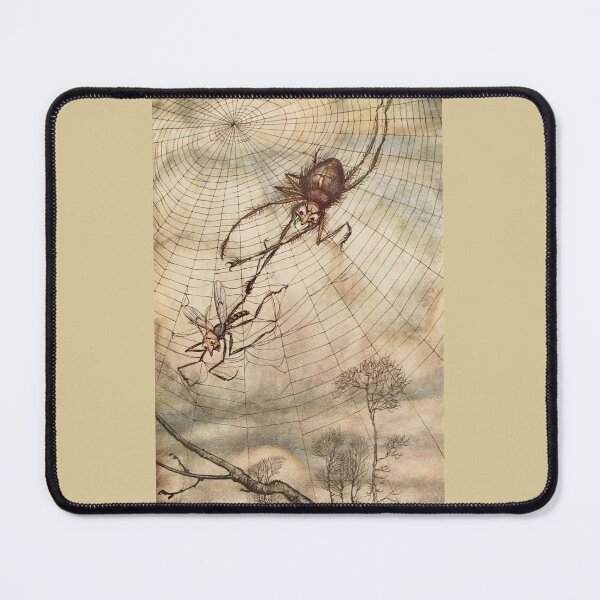 Item preview, Arthur Rackham - Aesop's Fables 1912 - Gnat & the Lion designed and sold by Grand Illusions.