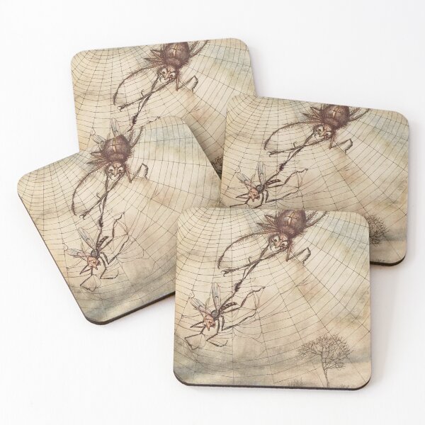 Item preview, Arthur Rackham - Aesop's Fables 1912 - Gnat & the Lion designed and sold by Grand Illusions.