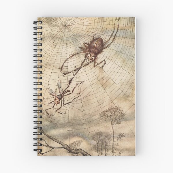 Item preview, Arthur Rackham - Aesop's Fables 1912 - Gnat & the Lion designed and sold by Grand Illusions.