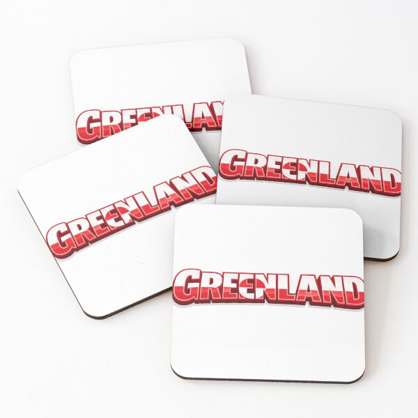 Item preview, Greenland Arctic Pride – Minimal Nordic Island Design designed and sold by JordanInk Studio.