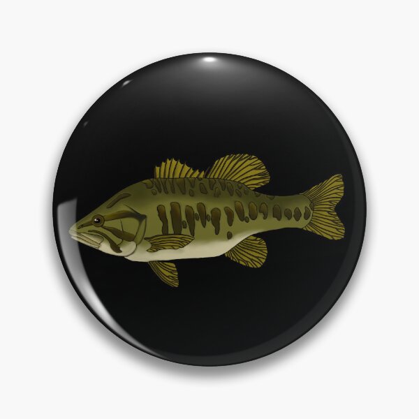 Item preview, Guadalupe Bass designed and sold by LittleClayFrog.