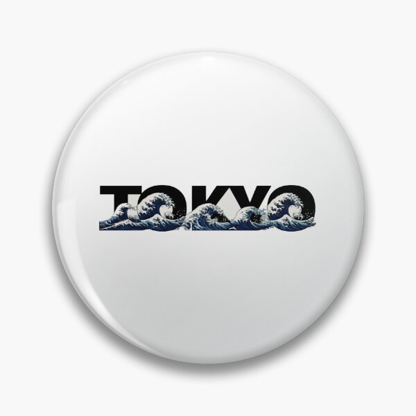 Item preview, Tokyo Wave Typography – Japanese Art Fusion Design Inspired by Hokusai’s Great Wave Off Kanagawa designed and sold by Bright Nest Studio.