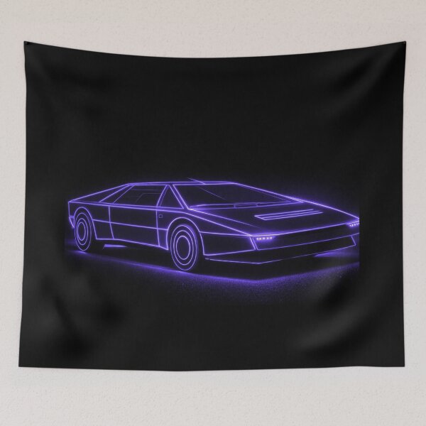 Item preview, retro concept car designed and sold by TEEJAMBOREE.