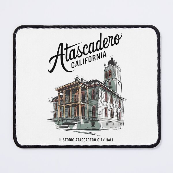 Item preview, Historic Atascadero City Hall, Atascadero California designed and sold by MoMidoStore.