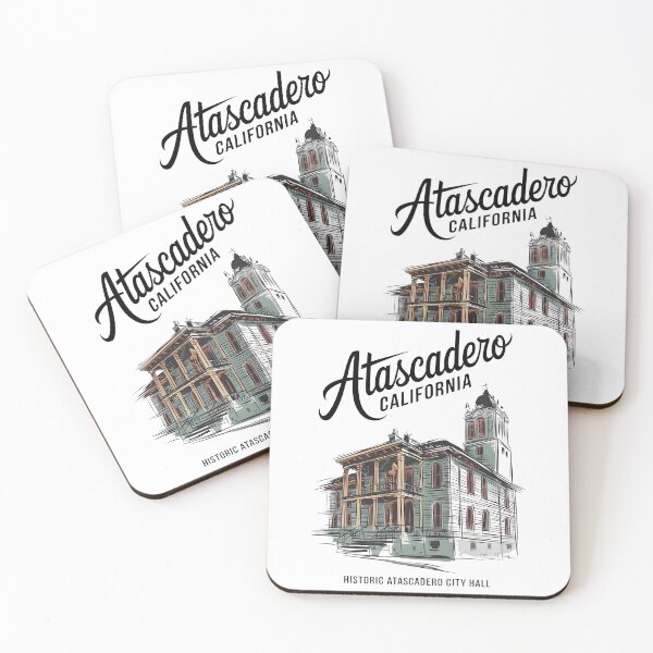 Item preview, Historic Atascadero City Hall, Atascadero California designed and sold by MoMidoStore.