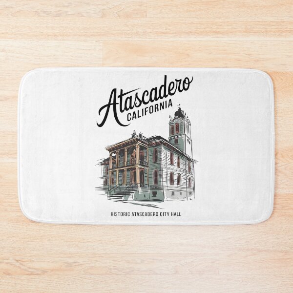 Item preview, Historic Atascadero City Hall, Atascadero California designed and sold by MoMidoStore.