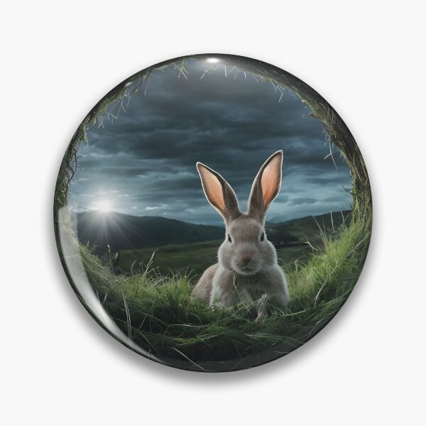 Item preview, Rabbit Hole with Bunny and Surreal Vibe designed and sold by Stephanie Laird.