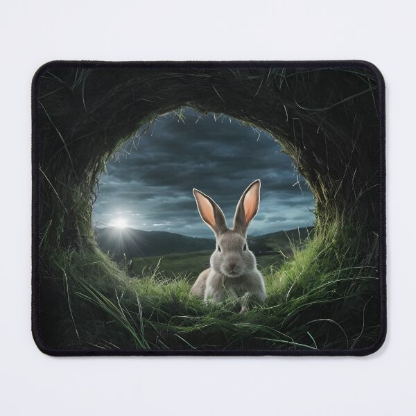 Item preview, Rabbit Hole with Bunny and Surreal Vibe designed and sold by Stephanie Laird.