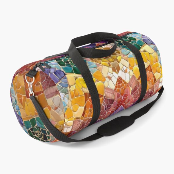 Item preview, Gaudi Inspired Mosaic Tile Ornament Vivid Pattern designed and sold by GrinGalore.