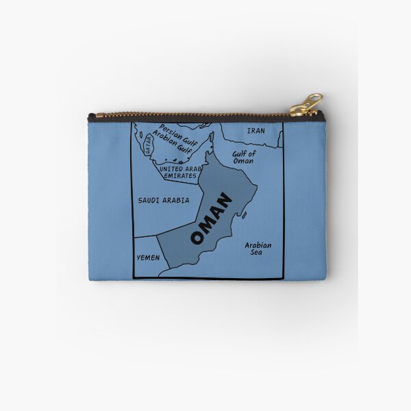 Item preview, Oman Map Aesthetic - Minimalist Middle East Geography designed and sold by mashmosh.